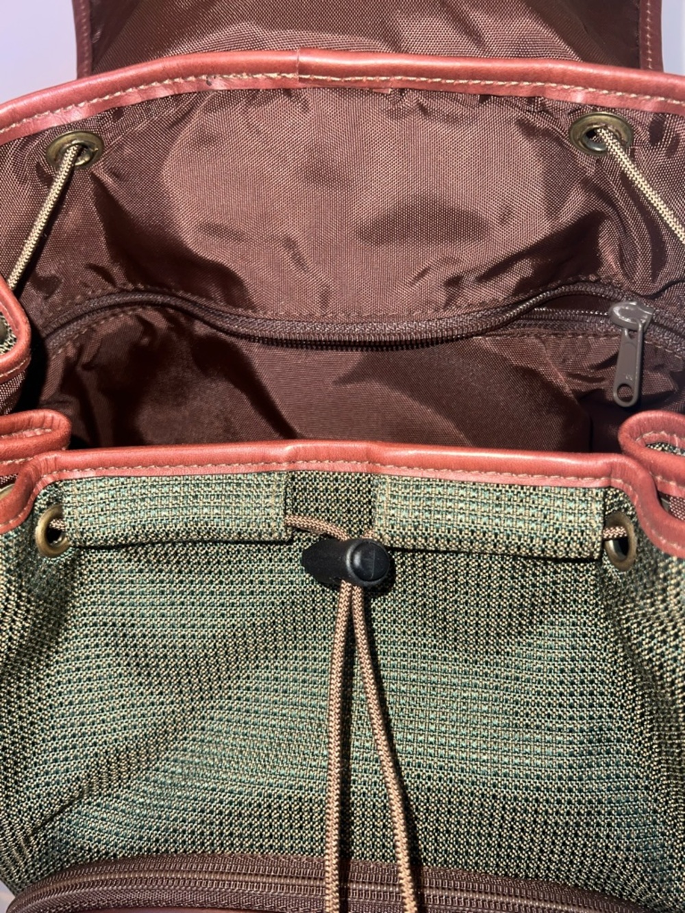 Hartmann Tweed & Leather Trim Travel Backpack - Picture 9 of 15